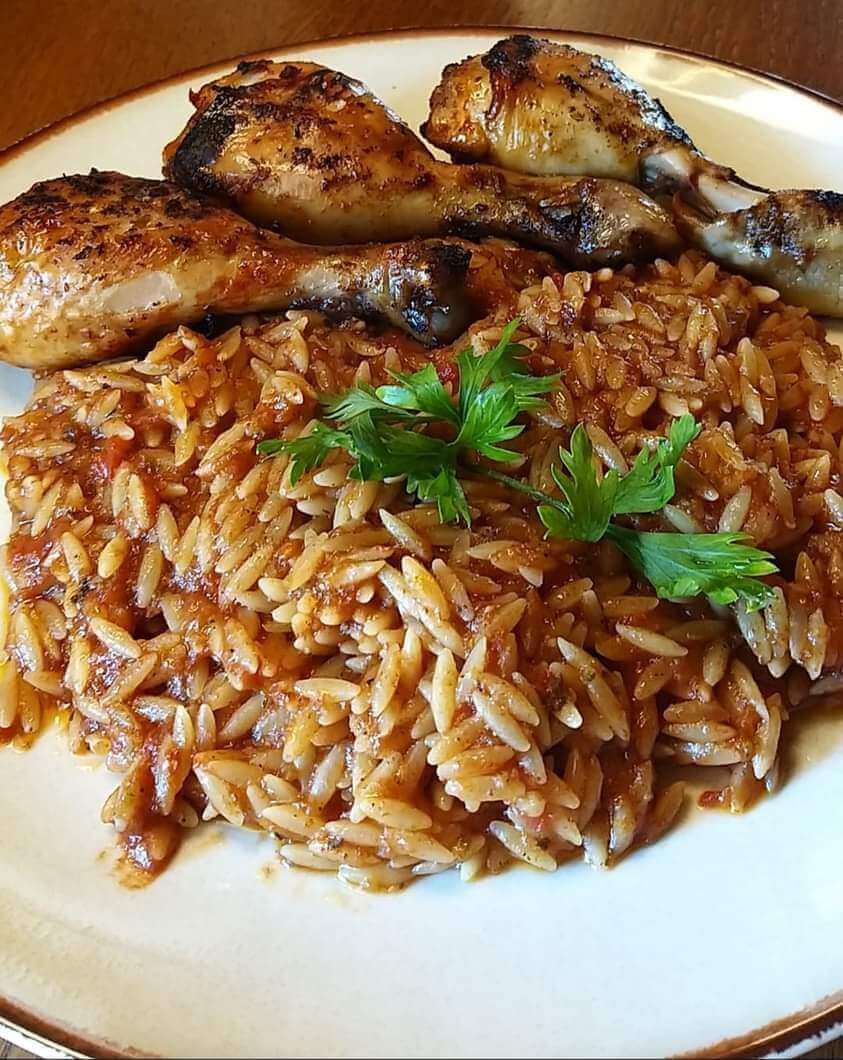 Orzo with chicken / Giouvetsi